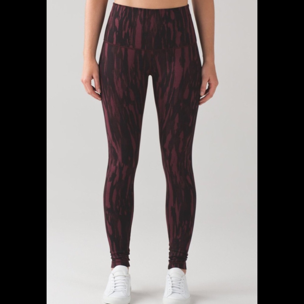 Lululemon Wunder Under Pant High Rise Full On Luon - Picture 1 of 5